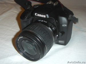 Цифровой зеркальный фотоаппарат Canon 1000D - Изображение #1, Объявление #373408