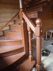 Изготовим деревянные лестницы в Ваш частный дом или дачный домик. - Изображение #2, Объявление #1056261