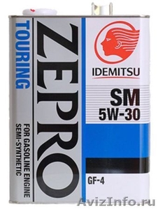 моторное масло Idemitsu Zepro Touring 5W30 SM - Изображение #1, Объявление #1135735