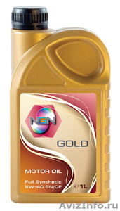 моторное масло NGN GOLD 5W40 SN/CF - Изображение #1, Объявление #1136465