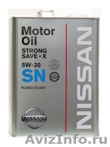 Продам моторное масло Nissan Strong Save X 5W30 SN - Изображение #1, Объявление #1132489