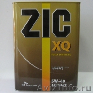Продам моторное масло ZIC XQ 5w40 SN/CF - Изображение #1, Объявление #1137679