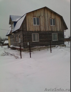 Продам 2-этажный деревянный недостроенный дом Кузовлево - Изображение #1, Объявление #1369650