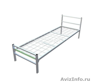 Кровать односпальная металлическая - Изображение #1, Объявление #1505753